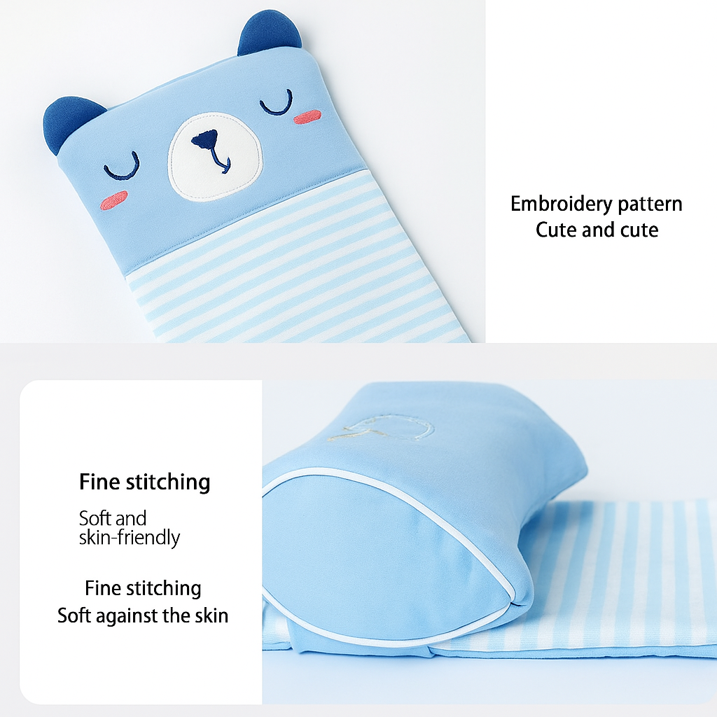 Baby Shaping Head Support Pillow - Assorted Colour 🧸