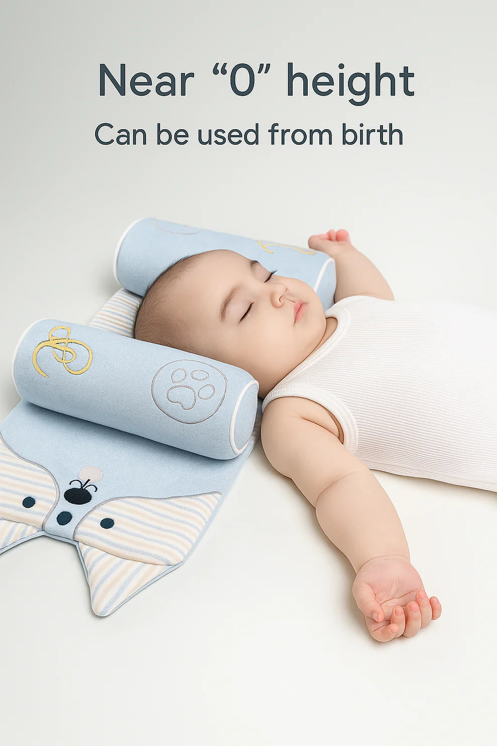 Baby Shaping Head Support Pillow - Assorted Colour 🧸
